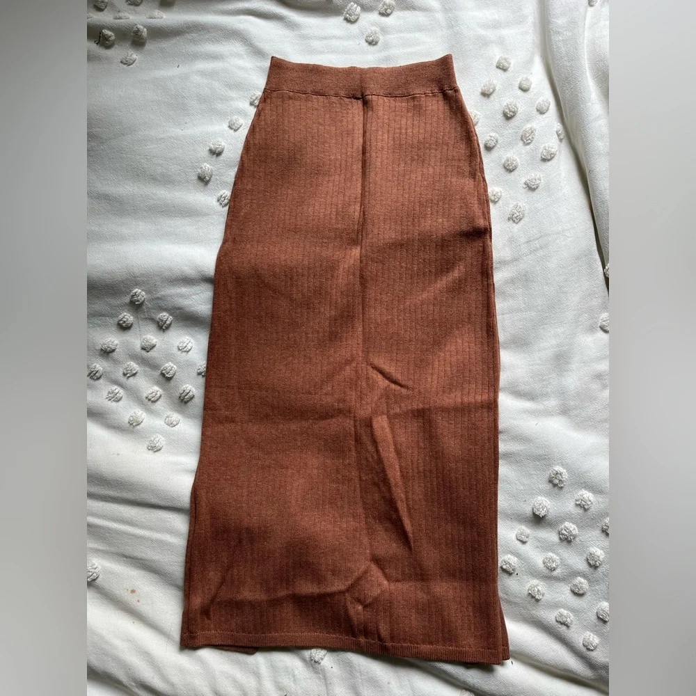 Free people knit midi skirt - Picture 3 of 4